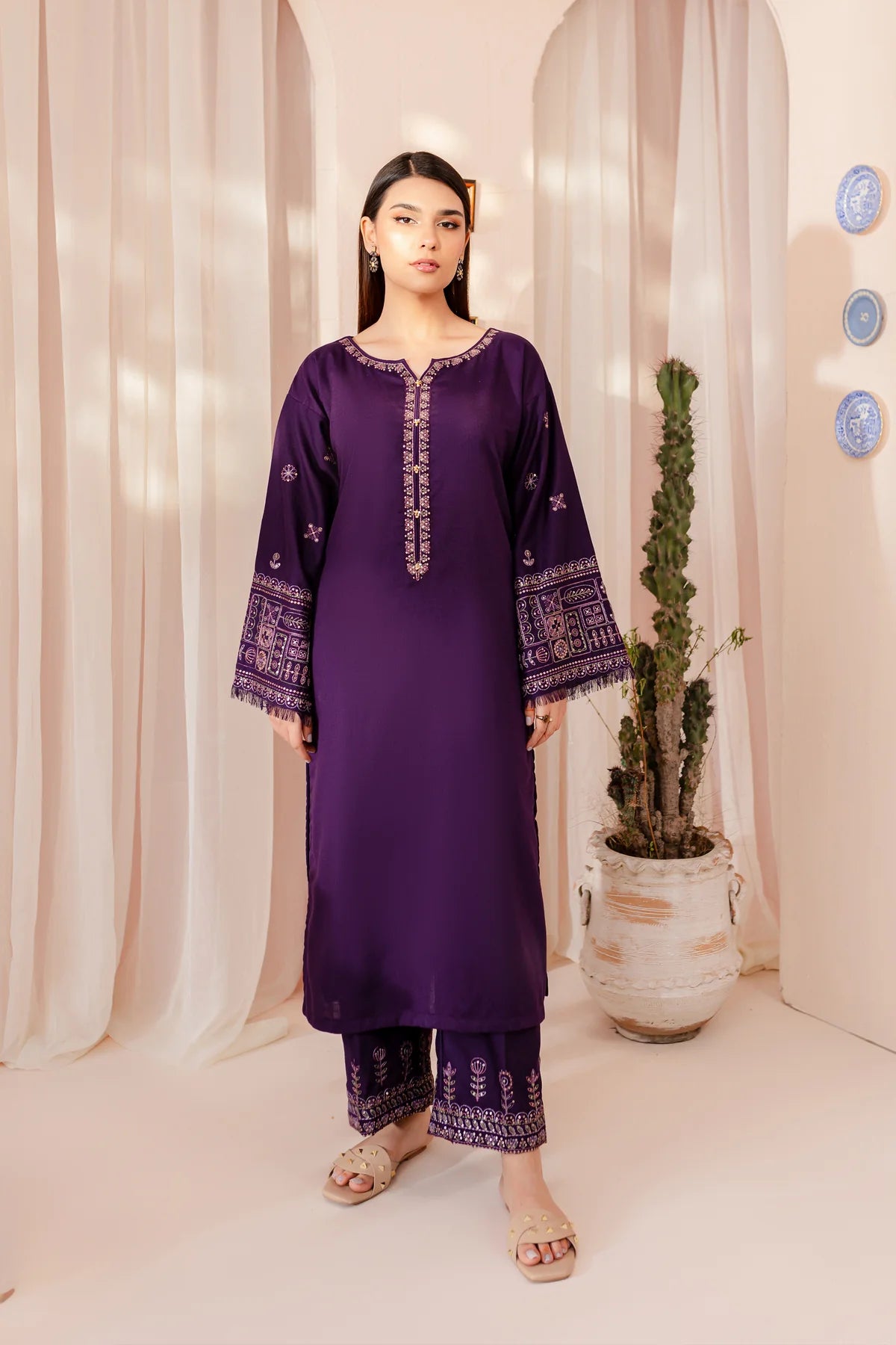 Best Selling - Adel 2Pc Embroidered Suit