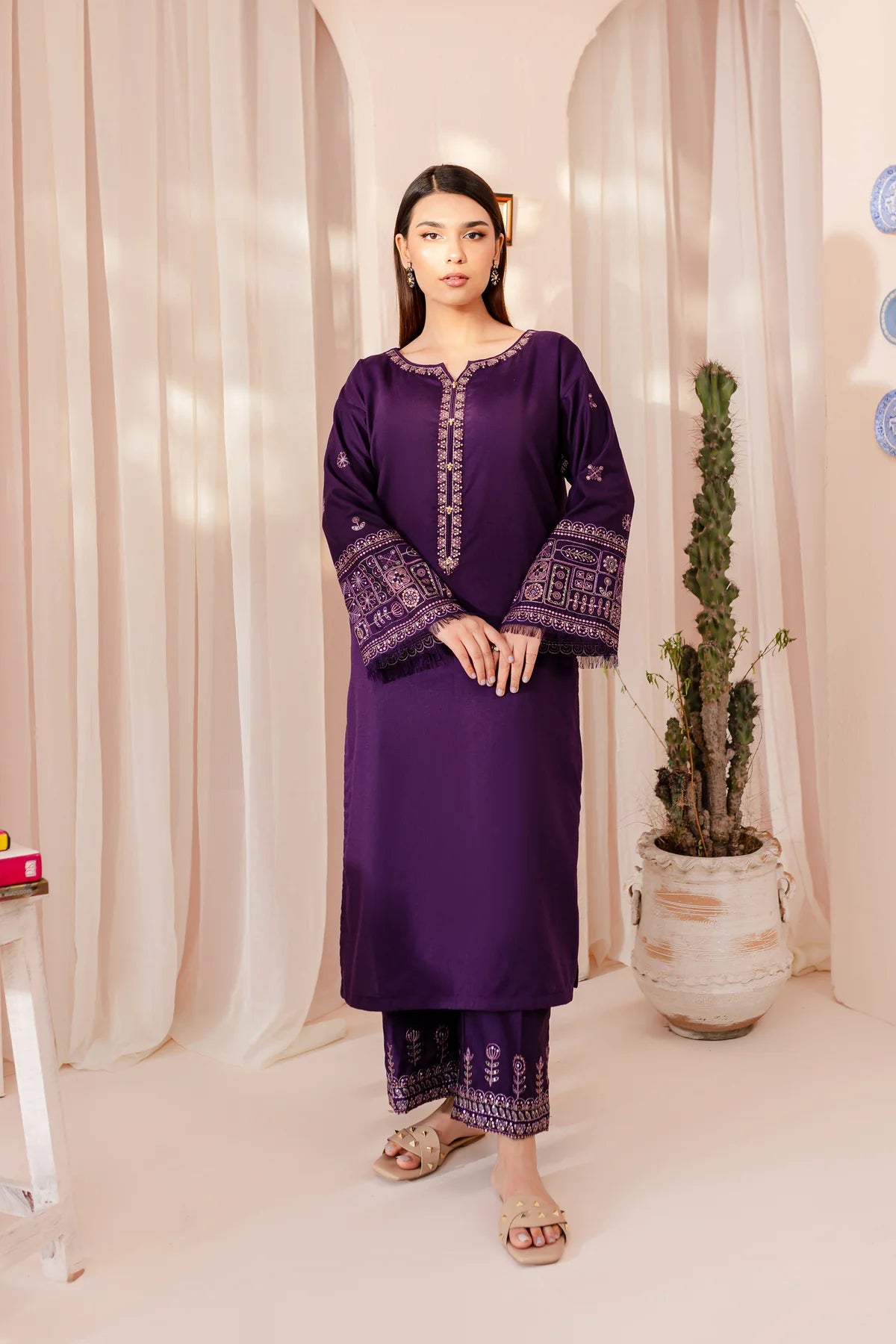 Best Selling - Adel 2Pc Embroidered Suit