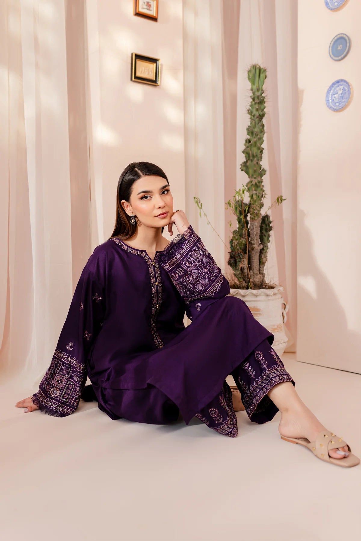 Best Selling - Adel 2Pc Embroidered Suit