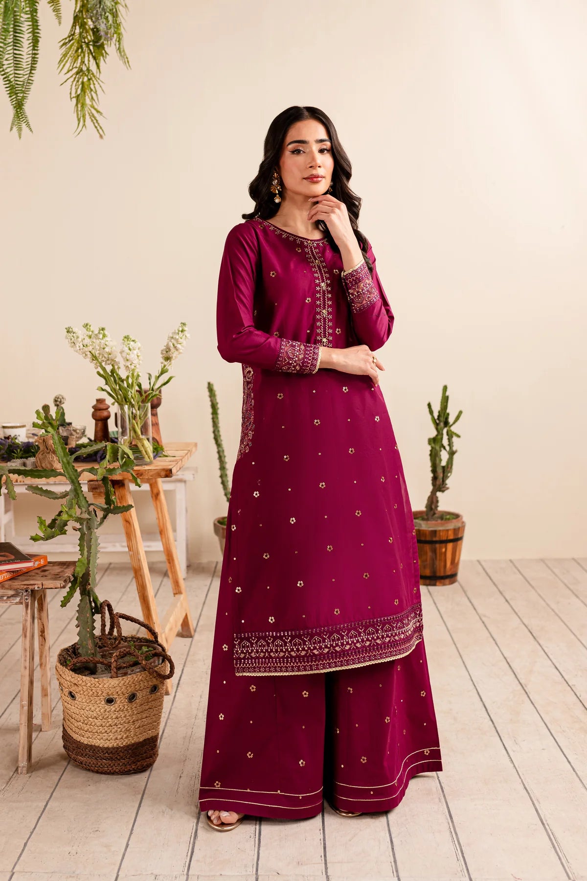 Best Selling - Clara 2Pc Embroidered Dress