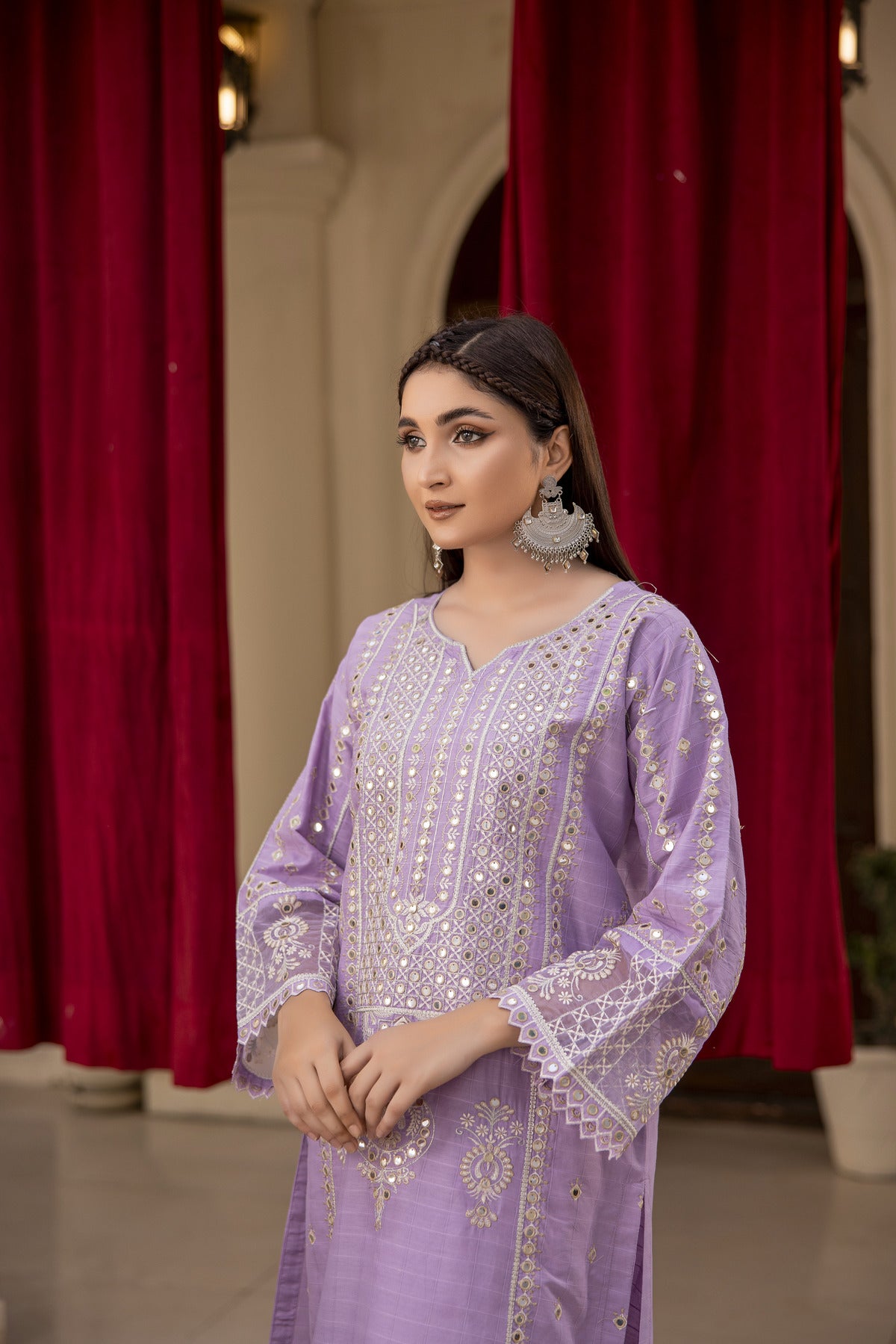 Best Selling - Terrasen 2Pc Embroidered Dress